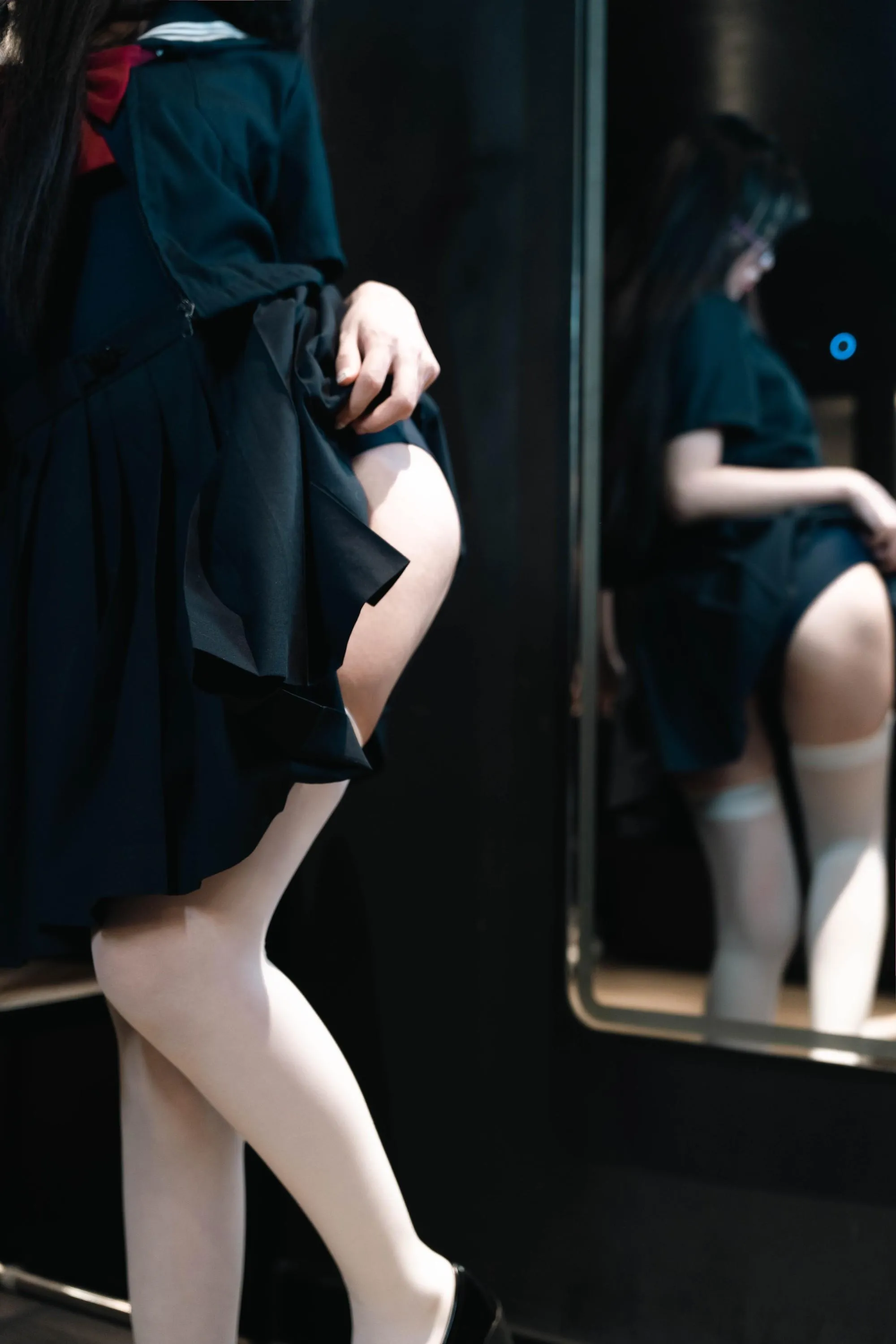 柒柒要乖额 – NO.043 白丝死库水 [140P]插图5